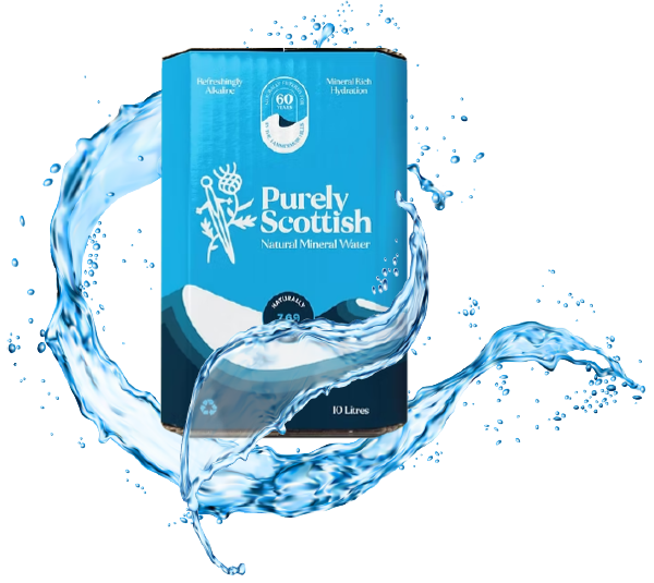 Purely Scottish Natural Boxed Mineral Water 20L (Twin Pack 2×10L)